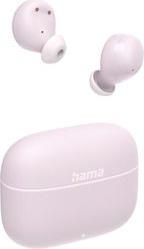 FREEDOM BUDDY II BLUETOOTH HEADPHONES, TWS, EARBUDS, VOICE CONTROL, PINK HAMA