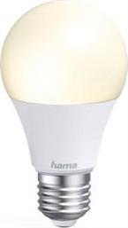 ΛΑΜΠΤΗΡΑΣ SMART LED WIFI-LED LIGHT E27 10W WHITE DIMMABLE HAMA από το PLUS4U
