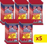 ΑΝΤΙΒΑΚΤΗΡΙΔΙΑΚΑ ΜΑΝΤΗΛΙΑ WET EXTRA SAFE QUATTRO PACK 4X12 X5 HANKIES