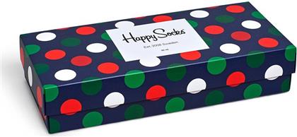 ΚΑΛΤΣΕΣ HOLIDAY BIG DOT GIFT BOX (4-PAK) HAPPY SOCKS από το ANSWEAR