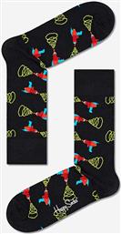 ΚΑΛΤΣΕΣ LAZER QUEST ΧΡΩΜΑ: ΜΑΥΡΟ, SKARPETKI LAZER QUEST LAZ01-9300 HAPPY SOCKS