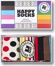 ΚΑΛΤΣΕΣ PRIDE SOCKS 3-PACK HAPPY SOCKS