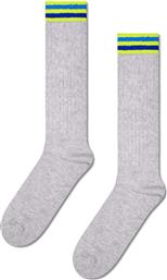 ΚΑΛΤΣΕΣ SNEAKER SLOUCH SOCK ΧΡΩΜΑ: ΓΚΡΙ, P001609 HAPPY SOCKS