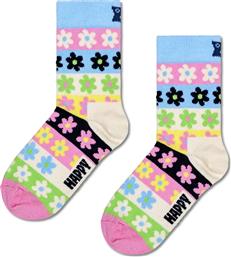 ΠΑΙΔΙΚΕΣ ΚΑΛΤΣΕΣ - KIDS FLOWER STRIPE HAPPY SOCKS