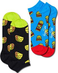 ΣΕΤ 2 ΖΕΥΓΑΡΙΑ ΚΟΝΤΕΣ ΚΑΛΤΣΕΣ UNISEX FOD02-9300 ΕΓΧΡΩΜΟ HAPPY SOCKS από το MODIVO