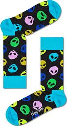 UNISEX ΚΑΛΤΣΕΣ ''ALIEN'' - ALI01-9300 ΜΑΥΡΟ HAPPY SOCKS