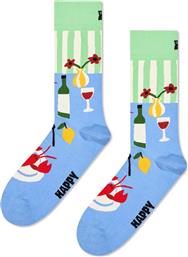 UNISEX ΚΑΛΤΣΕΣ ''DINNER'' - P002571 ΜΑΥΡΟ HAPPY SOCKS