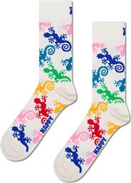 UNISEX ΚΑΛΤΣΕΣ ''GECKO'' - P002577 ΕΚΡΟΥ HAPPY SOCKS