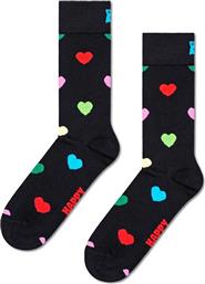 UNISEX ΚΑΛΤΣΕΣ ''HEART'' - P001521 ΜΑΥΡΟ HAPPY SOCKS