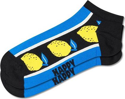 UNISEX ΚΑΛΤΣΕΣ ''LEMON LOW'' - P002630 ΜΑΥΡΟ HAPPY SOCKS