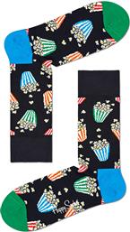 UNISEX ΚΑΛΤΣΕΣ ''POP-CORN'' - POP01-9300 ΜΑΥΡΟ HAPPY SOCKS