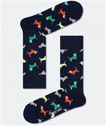 UNISEX ΚΑΛΤΣΕΣ ''PUPPY LOVE'' - PUL01-6500 ΜΑΥΡΟ HAPPY SOCKS