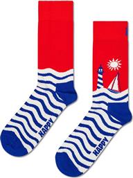 UNISEX ΚΑΛΤΣΕΣ ''SAIL AWAY'' - P002599 ΚΟΚΚΙΝΟ HAPPY SOCKS