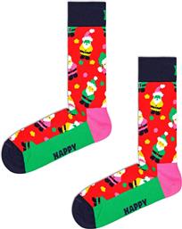 UNISEX ΚΑΛΤΣΕΣ ''SANTA'' - SAN01-4400 ΠΟΛΥΧΡΩΜΟ HAPPY SOCKS