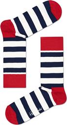 UNISEX ΚΑΛΤΣΕΣ ''STRIPE'' - STR01-6650 ΜΑΥΡΟ HAPPY SOCKS