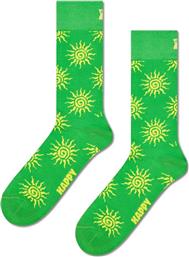 UNISEX ΚΑΛΤΣΕΣ ''SUN'' - P002607 ΠΡΑΣΙΝΟ LIME HAPPY SOCKS