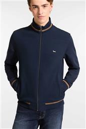 ΑΝΔΡΙΚΗ ΖΑΚΕΤΑ ΦΟΥΤΕΡ STRUCTURED ΜΕ CONTRAST ΛΕΠΤΟΜΕΡΕΙΕΣ REGULAR FIT - FRP180021861 ΜΠΛΕ ΣΚΟΥΡΟ HARMONT & BLAINE