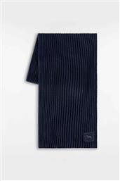 ΑΝΔΡΙΚΟ ΚΑΣΚΟΛ RIBBED ΜΕ ΚΑΣΜΙΡΙ ΚΑΙ ΚΕΝΤΗΜΕΝΟ ΛΟΓΟΤΥΠΟ - S0P188031112 ΜΠΛΕ ΣΚΟΥΡΟ HARMONT & BLAINE