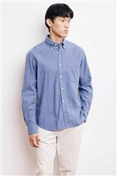 ΑΝΔΡΙΚΟ ΠΟΥΚΑΜΙΣΟ FLANNEL BUTTON DOWN ΜΕ ΤΣΕΠΗ REGULAR FIT ''PITT'' - BE12016 ΜΠΛΕ ΑΝΟΙΧΤΟ HARTFORD