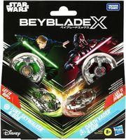 BEYBLADE X DISNEY STAR WARS - LUKE SKYWALKER VS. DARTH VADER HASBRO