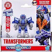 TRANSFORMERS EVERGREEN - CYBERWORLD ARMORED CYBER CHANGERS ARMOR GALVATRON HASBRO