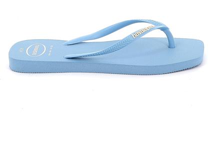 ΓΥΝΑΙΚΕΙΑ ΣΑΓΙΟΝΑΡΑ SLIM SQUARE LOGO POP UP ΧΡΩΜΑΤΟΣ ΜΠΛΕ 4148959-1056 HAVAIANAS
