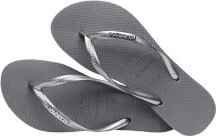 SLIM LOGO METALLIC 4119875-5178 ΓΚΡΙ HAVAIANAS