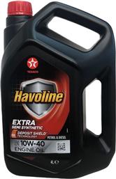 ΛΙΠΑΝΤΙΚΟ ΚΙΝΗΤΗΡΑ TEXACO EXTRA 10W40 4LT HAVOLINE