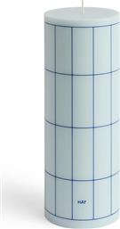 ΔΙΑΚΟΣΜΗΤΙΚΟ ΚΕΡΙ COLUMN CANDLE 9 X 25 CM ΧΡΩΜΑ: ΜΠΛΕ HAY
