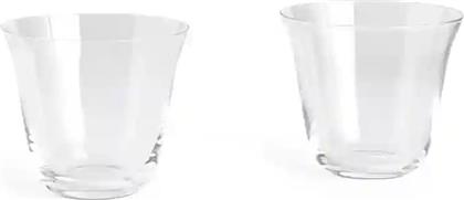 ΣΕΤ ΠΟΤΗΡΙΩΝ CURVE 9 X 8 CM 2-PACK ΧΡΩΜΑ: ΔΙΑΦΑΝΟ HAY