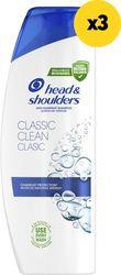 ΣΑΜΠΟΥΑΝ AND SHOULDERS CLASSIC CLEAN 1875ML (3Χ625) HEAD