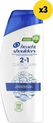 SHOULDERS ΣΑΜΠΟΥΑΝ 2-1 CLASSIC CLEAN 1875ML(3X625ML) HEAD