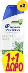 SHOULDERS ΣΑΜΠΟΥΑΝ MENTHOL1320ML(4X330ML) HEAD