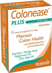 COLONEASE PLUS 60CAPS,ΣΥΜΠΛΗΡΩΜΑ ΔΙΑΤΡΟΦΗΣ ΠΡΟΒΙΟΤΙΚΩΝ, ΠΡΕΒΙΟΤΙΚΩΝ, ΕΚΧΥΛΙΣΜΑΤΟΣ ΑΛΟΗΣ & ΕΛΑΙΟ ΒΟΤΑΝΩΝ ΓΙΑ ΙΣΟΡΡΟΠΙΑ ΤΗΣ ΕΝΤΕΡΙΚΗΣ ΜΙΚΡΟΧΛΩΡΙΔΑΣ & ΑΝΤΙΜΕΤΩΠΙΣΗ ΓΑΣΤΡΟΠΕΠΤΙΚΩΝ ΔΙΑΤΑΡΑΧΩΝ HEALTH AID