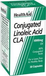 CONJUCATED LINOLEIC ACID CLA 1000MG ΣΥΜΠΛΗΡΩΜΑ ΔΙΑΤΡΟΦΗΣ ΣΥΖΕΥΓΜΕΝΟΥ ΛΙΝΟΛΕΙΚΟΥ ΟΞΕΟΣ ΓΙΑ ΤΗΝ ΚΑΥΣΗ ΤΟΥ ΠΕΡΙΤΤΟΥ ΛΙΠΟΥΣ & ΔΙΑΤΗΡΗΣΗ ΤΗΣ ΜΥΙΚΗΣ ΜΑΖΑΣ 30CAPS HEALTH AID