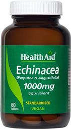 ECHINACEA 1000MG ΣΥΜΠΛΗΡΩΜΑ ΔΙΑΤΡΟΦΗΣ ΕΚΧΥΛΙΣΜΑΤΟΣ 2 ΕΙΔΩΝ ΕΧΙΝΑΚΕΙΑΣ ΓΙΑ ΦΥΣΙΚΗ ΕΝΙΣΧΥΣΗ & ΘΩΡΑΚΙΣΗ ΤΟΥ ΑΝΟΣΟΠΟΙΗΤΙΚΟΥ 60TABS HEALTH AID