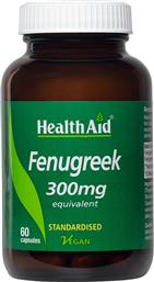 FENUGREEK 300MG ΣΥΜΠΛΗΡΩΜΑ ΔΙΑΤΡΟΦΗΣ ΕΚΧΥΛΙΣΜΑΤΟΣ & ΣΚΟΝΗΣ ΤΟΥ ΒΟΤΑΝΟΥ ΤΡΙΓΩΝΕΛΛΑΣ ΓΙΑ ΒΕΛΤΙΩΣΗ ΠΕΨΗΣ, ΥΠΟΣΤΗΡΙΞΗ ΤΟΥ ΜΕΤΑΒΟΛΙΣΜΟΥ ΥΔΑΤΑΝΘΡΑΚΩΝ & ΧΟΛΗΣΤΕΡΟΛΗΣ 60CAPS HEALTH AID