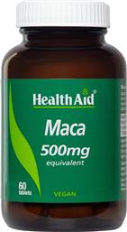 MACA 500MG ΣΥΜΠΛΗΡΩΜΑ ΔΙΑΤΡΟΦΗΣ ΕΚΧΥΛΙΣΜΑΤΟΣ ΤΟΥ ΒΟΤΑΝΟΥ MACA ΓΙΑ ΕΝΙΣΧΥΣΗ & ΤΟΝΩΣΗ ΤΗΣ ΣΕΞΟΥΑΛΙΚΗΣ ΥΓΕΙΑΣ ΣΤΟΥΣ ΑΝΔΡΕΣ 60TABS HEALTH AID