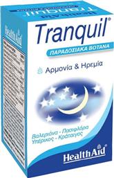 TRANQUIL ΣΥΜΠΛΗΡΩΜΑ ΔΙΑΤΡΟΦΗΣ ΕΚΧΥΛΙΣΜΑΤΟΣ ΒΟΤΑΝΩΝ ΓΙΑ ΤΗΝ ΑΝΤΙΜΕΤΩΠΙΣΗ ΤΟΥ ΑΓΧΟΣ & ΤΗΣ ΑΥΠΝΙΑΣ 30CAPS HEALTH AID