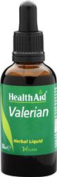 VALERIAN HERBAL LIQUID ΣΥΜΠΛΗΡΩΜΑ ΔΙΑΤΡΟΦΗΣ ΕΚΧΥΛΙΣΜΑΤΟΣ ΡΙΖΑΣ ΤΟΥ ΒΟΤΑΝΟΥ ΒΑΛΕΡΙΑΝΑΣ ΣΕ ΠΟΣΙΜΟ ΥΓΡΟ ΓΙΑ ΤΗΝ ΑΝΤΙΜΕΤΩΠΙΣΗ ΑΥΠΝΙΑΣ, ΕΝΤΟΝΟΥ ΑΓΧΟΥΣ & ΚΟΥΡΑΣΗΣ 50ML HEALTH AID