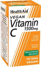 VITAMIN C 1500MG WITH BIOFLAVONOIDS 100TABS HEALTH AID από το PHARM24