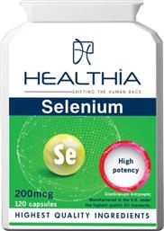 SELENIUM 200MCG HIGH POTENCY ΣΥΜΠΛΗΡΩΜΑ ΔΙΑΤΡΟΦΗΣ ΜΕ ΣΕΛΗΝΙΟ ΥΨΗΛΗΣ ΙΣΧΥΟΣ ΓΙΑ ΑΝΤΙΟΞΕΙΔΩΤΙΚΗ ΠΡΟΣΤΑΣΙΑ, ΕΝΙΣΧΥΣΗ ΤΗΣ ΑΝΔΡΙΚΗΣ ΓΟΝΙΜΟΤΗΤΑΣ & ΤΟΥ ΑΝΟΣΟΠΟΙΗΤΙΚΟΥ 120CAPS HEALTHIA