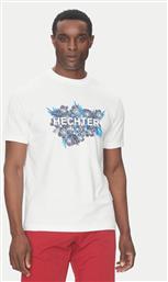 T-SHIRT 75018 151917 ΛΕΥΚΟ REGULAR FIT HECHTER PARIS