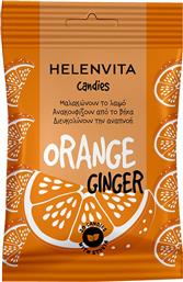 ORANGE & GINGER SORE THROAT & COUGH CANDIES ΣΥΜΠΛΗΡΩΜΑ ΔΙΑΤΡΟΦΗΣ ΜΕ ΒΙΤΑΜΙΝΕΣ ΓΙΑ ΕΝΙΣΧΥΣΗ ΤΟΥ ΑΝΟΣΟΠΟΙΗΤΙΚΟΥ ΠΟΥ ΚΑΤΑΠΡΑΥΝΟΥΝ ΑΜΕΣΑ ΤΟΝ ΕΡΕΘΙΣΜΕΝΟ ΛΑΙΜΟ & ΑΝΑΚΟΥΦΙΖΟΥΝ ΑΠΟ ΤΟ ΒΗΧΑ ΜΕ ΓΕΥΣΗ ΠΟΡΤΟΚΑΛΙ ΤΖΙΝΤΖΕΡ 20 ΤΕΜΑΧΙΑ HELENVITA
