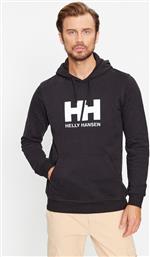 ΜΠΛΟΥΖΑ LOGO 33977 ΜΑΥΡΟ REGULAR FIT HELLY HANSEN