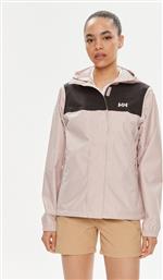 ΜΠΟΥΦΑΝ ΑΔΙΑΒΡΟΧΟ W VANCOUVER RAIN JACKET 53587 ΡΟΖ REGULAR FIT HELLY HANSEN