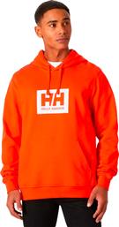 BOX HOODIE 53289-147 ΠΟΡΤΟΚΑΛΙ HELLY HANSEN από το ZAKCRET SPORTS