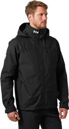 CREW HOODED MIDLAYER JACKET 2 34442-990 ΜΑΥΡΟ HELLY HANSEN