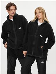 FLEECE UNISEX YU FLEECE 54018 ΜΑΥΡΟ RELAXED FIT HELLY HANSEN