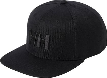 HH BRAND CAP 67300-990 ΜΑΥΡΟ HELLY HANSEN